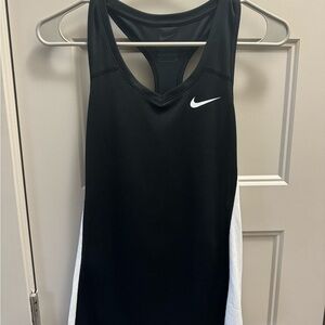 Nike Black and White Tank Top